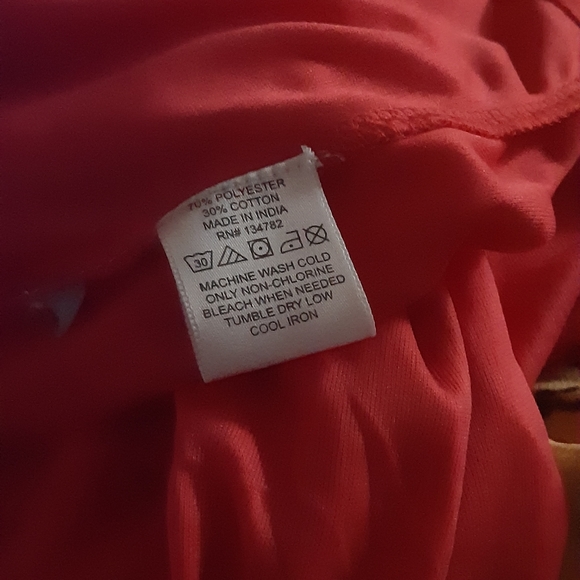 5/10$ Indulge Multi-Color Elastic Waist Dress Size M - Picture 5 of 6